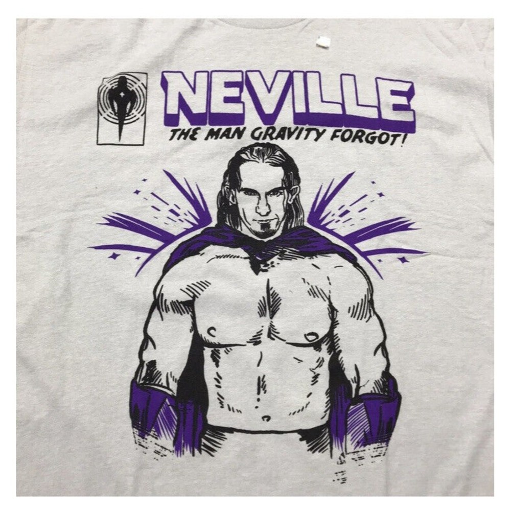 NEW WWE NEVILLE T-Shirt Men’s Small WWE Pro Wrestler Wrestling PAC